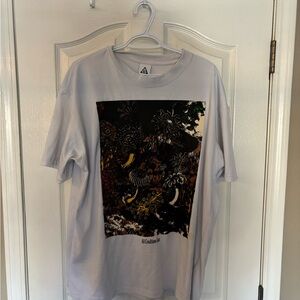 Nike ACG Short Sleeve Tee - Light Gray with Graphic 
Fear of god x Nike